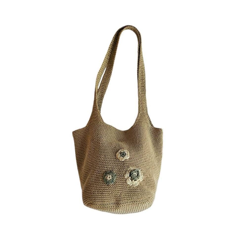 fairy crochet shoulder bag